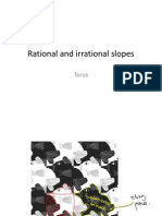 Rational and Irrational Slopes Rational and Irrational Slopes