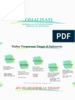 Pengenalan PTN/PTS 2020 di Indonesia