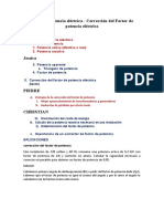 Factor de Potencia Eléctrica - Corrección Del Factor de Potencia Eléctrica