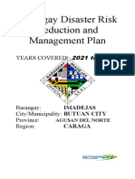 Barangay Disaster Risk Reduction and Management Plan: Years Covered