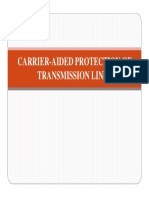 Carrier-Aided Protection of Transmission Lines