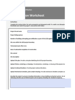 Precertification Worksheet: LEED v4.1 BD+C - Precertification