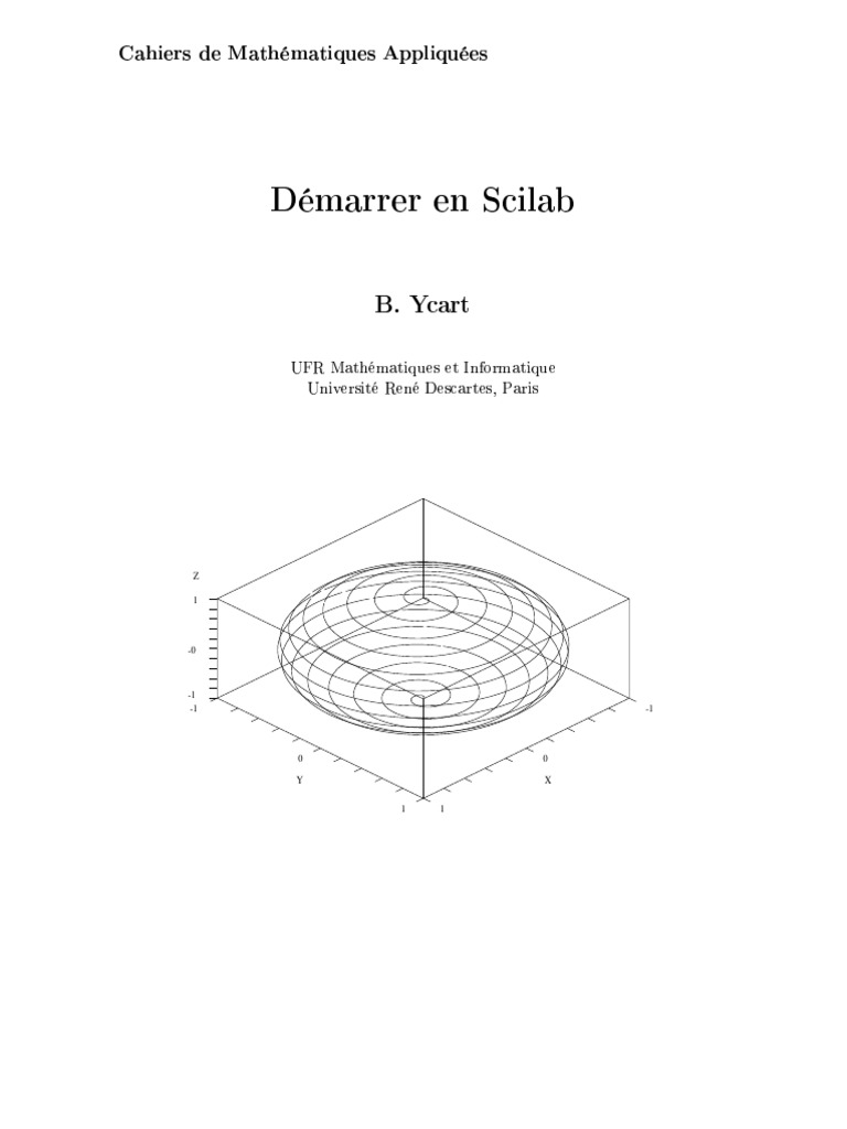 Demarre Scilab Pdf