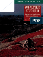 Subaltern Studies Volume 3 by Ranjit Guha PDF