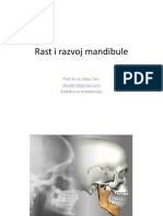 Rast I Razvoj Mandibule