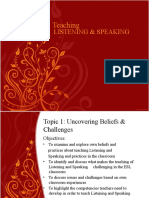 Teaching: Listening & Speaking