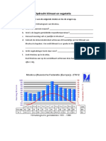 Opdracht Klimaat, Vegetatie, Lengte - en Breedteligging