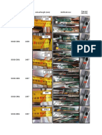 Part Number Actual Length (MM) Drill Hole Size Length in Drawing (MM) Pop Nut (NG/OK)