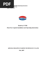 Headway HMT-100 Installation, Operation and Maintenance Manual of FLOAT Capsule