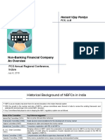 Hemant Vijay Pandya: Non-Banking Financial Company An Overview