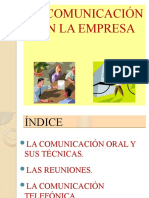 TEMA 1 LA COMUNICACIÓN ORAL