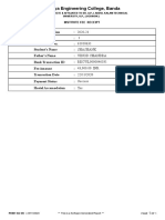 Rajkiya Engineering College, Banda: Academic Session: Semester