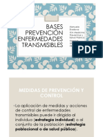 Bases Generales de Prevencion y Control de Las Enfermedades Transmisibles PDF