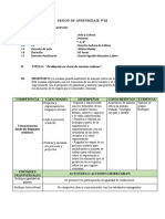 SESIÓN DE APRENDIZAJE - semana 28