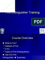 TMS Fire Extinguisher Training
