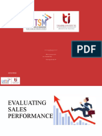 Evaluating Sales Performance