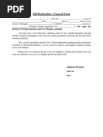 Student Anti-Drug Declaration Form | PDF | Substance Abuse | Drugs