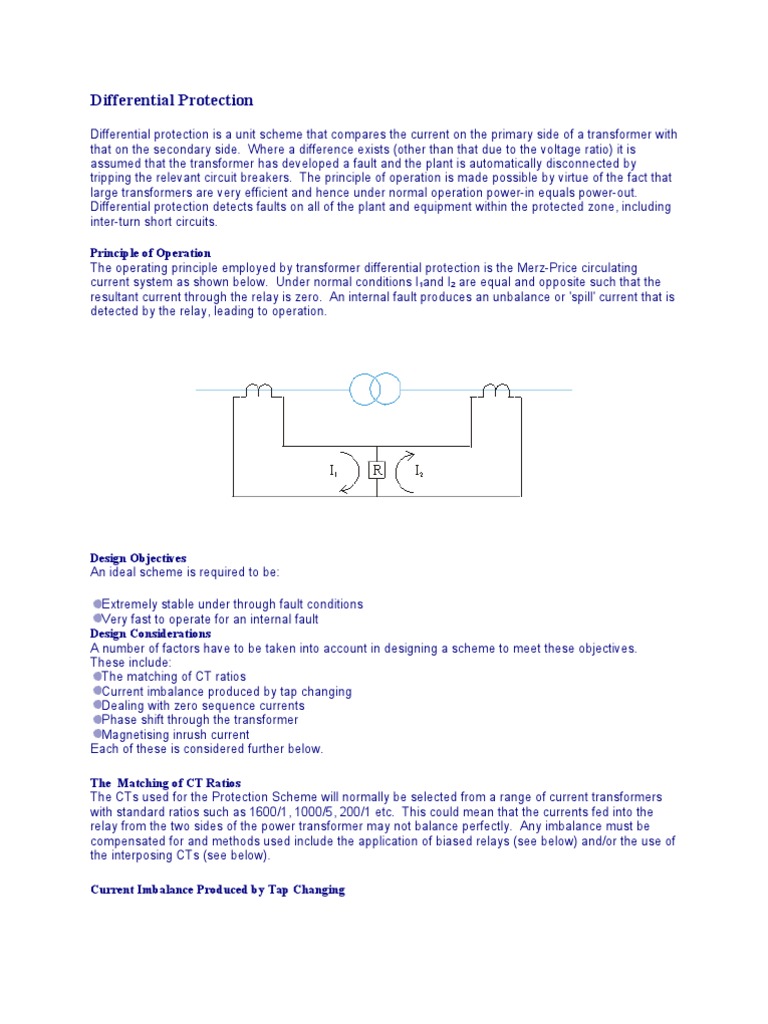 Differential Protection Ct Scan Transformer Free 30day Trial