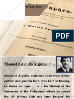 How My Brother Leon Brought Home A Wife: Manuel E. Arguilla