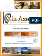 HSE Management Plan