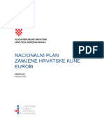 Nacionalni Plan Zamjene Hrvatske Kune Eurom