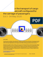 Guidance Safe Transportation Cargo Passenger Cabin
