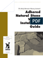 Stone Veneer Installaton Guide