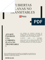 Cubiertas planas no transitables: tipos y características