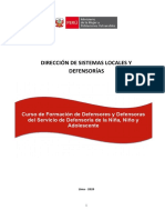 Manual Del Curso de Formación de Defensoresas