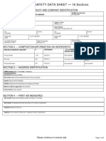 Section 1 - Chemical Product and Company Identification: Uranium Standard Solution, 1.3 MG/L of Uranium