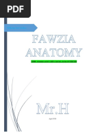 FAWZIA ANATOMY Sheets All Parts