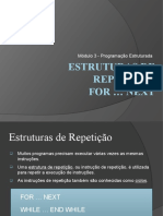 5. Estruturas de Repetição - FOR.pptx