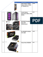 Amd Ryzen 5 3600X (Upto-4.4Ghz, Cores-6, Threads-12) : Description