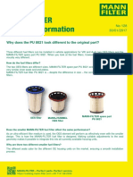 MFPI128 en Visually Deviation of PU 8021 To The Original Part