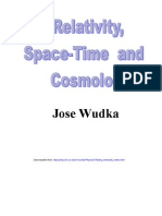 Relativity Space-Time and Cosmology - Wudka