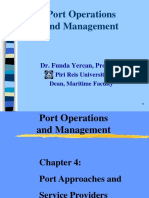 Port Operations and Management: Dr. Funda Yercan, Professor