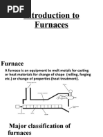 Introduction To Furnaces