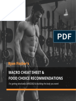 Macro Sheet - Food List (Final) - 2 PDF