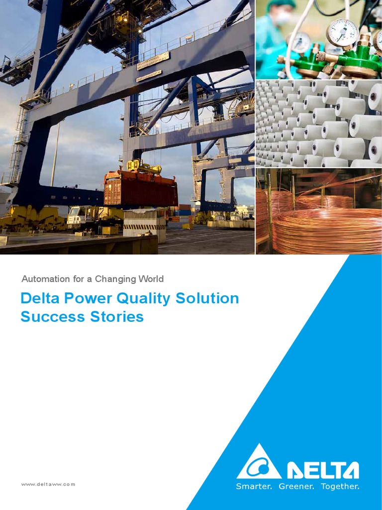 Delta Power Quality Success Stories | PDF | Computers