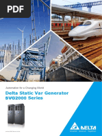 Delta Static Var Generator SVG2000 Series: Automation For A Changing World