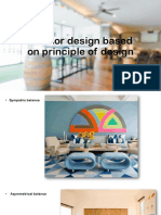 Interior Design Based On Principle of Design