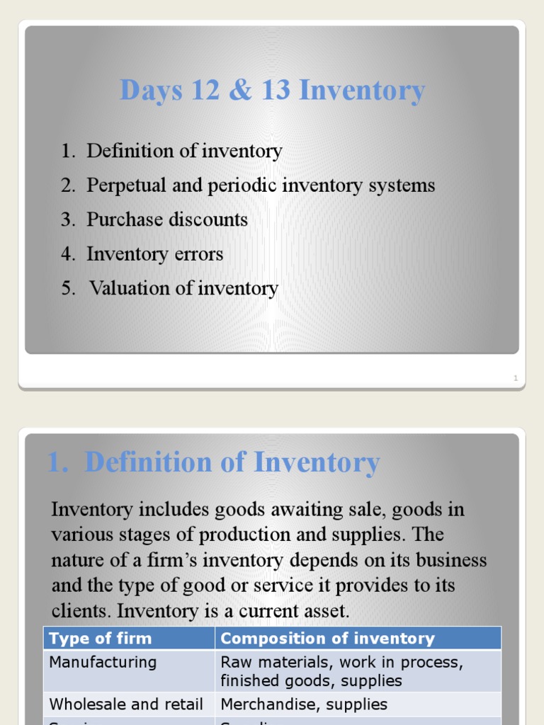 Understanding Inventory Management Systems | PDF | Cost Of Goods Sold ...