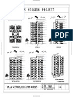 2 BHK Building: Mass Housing Project