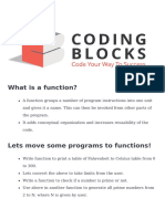 Functions: What Is A Function?