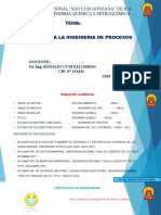 Introduccion A La Ingenieria de Proceso - FIQP