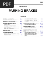 Parking Brakes: Group 36