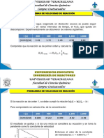 Problemas de La Velocidad de Reaccion PDF