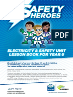 Safety Heroes Electrical Safety Lesson Book Yr 6 2v19 PDF