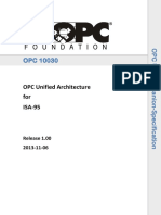 OPC 10030 - UA Companion Specification For ISA-95 Common Object Model 1.00