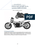 La Suspension Anti-Plongée de La Motocyclette BMW K1200S